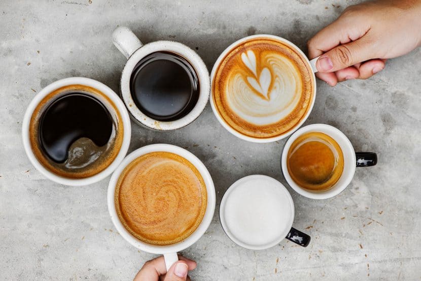 Espresso; Cappucino; Mocha