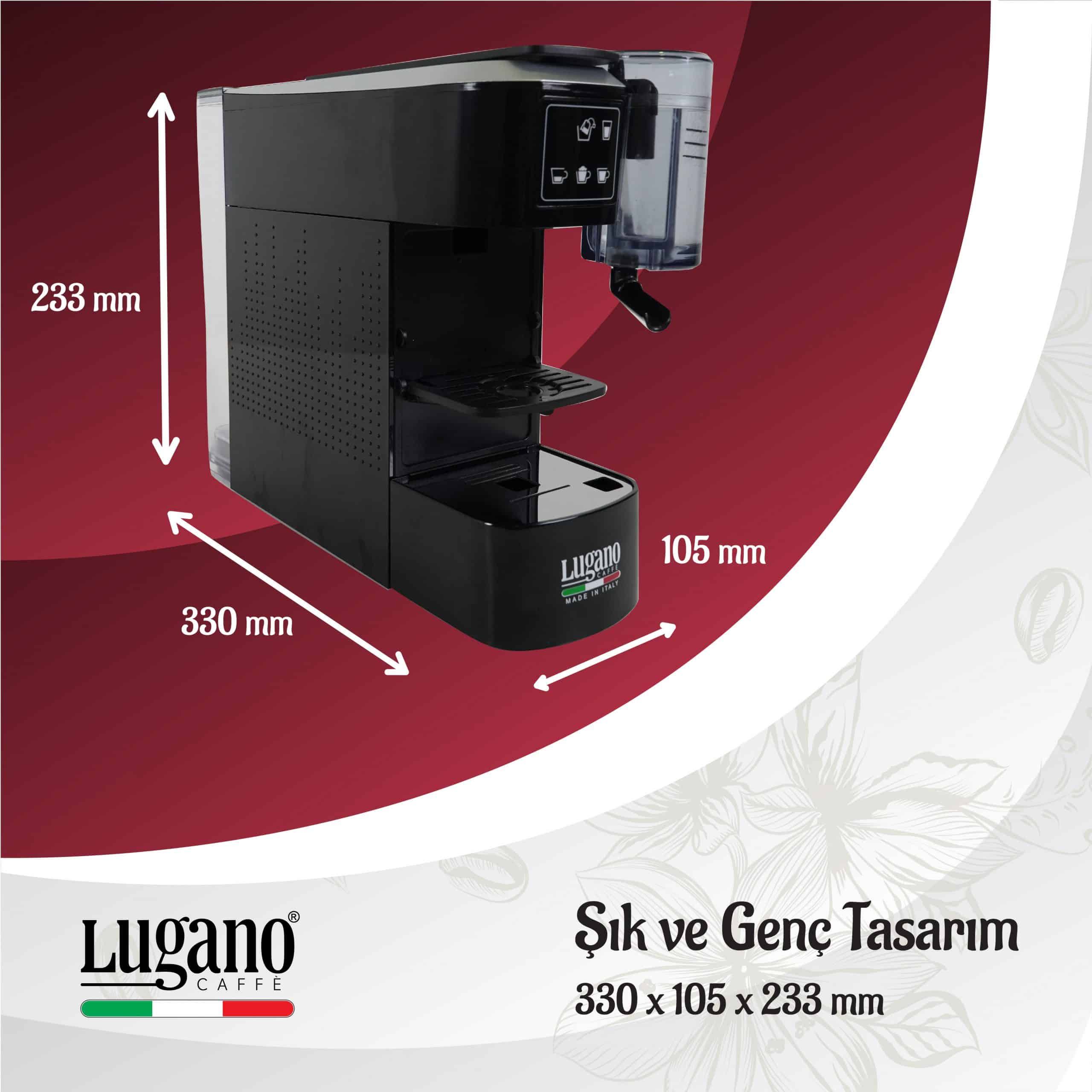 Lugano Creativa Kahve Makinesi