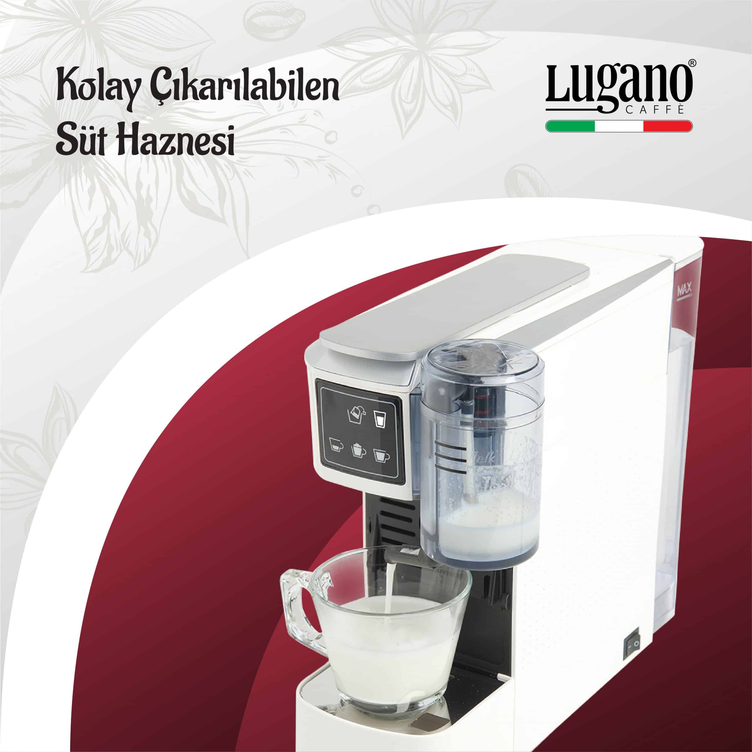 Lugano Creativa Kahve Makinesi