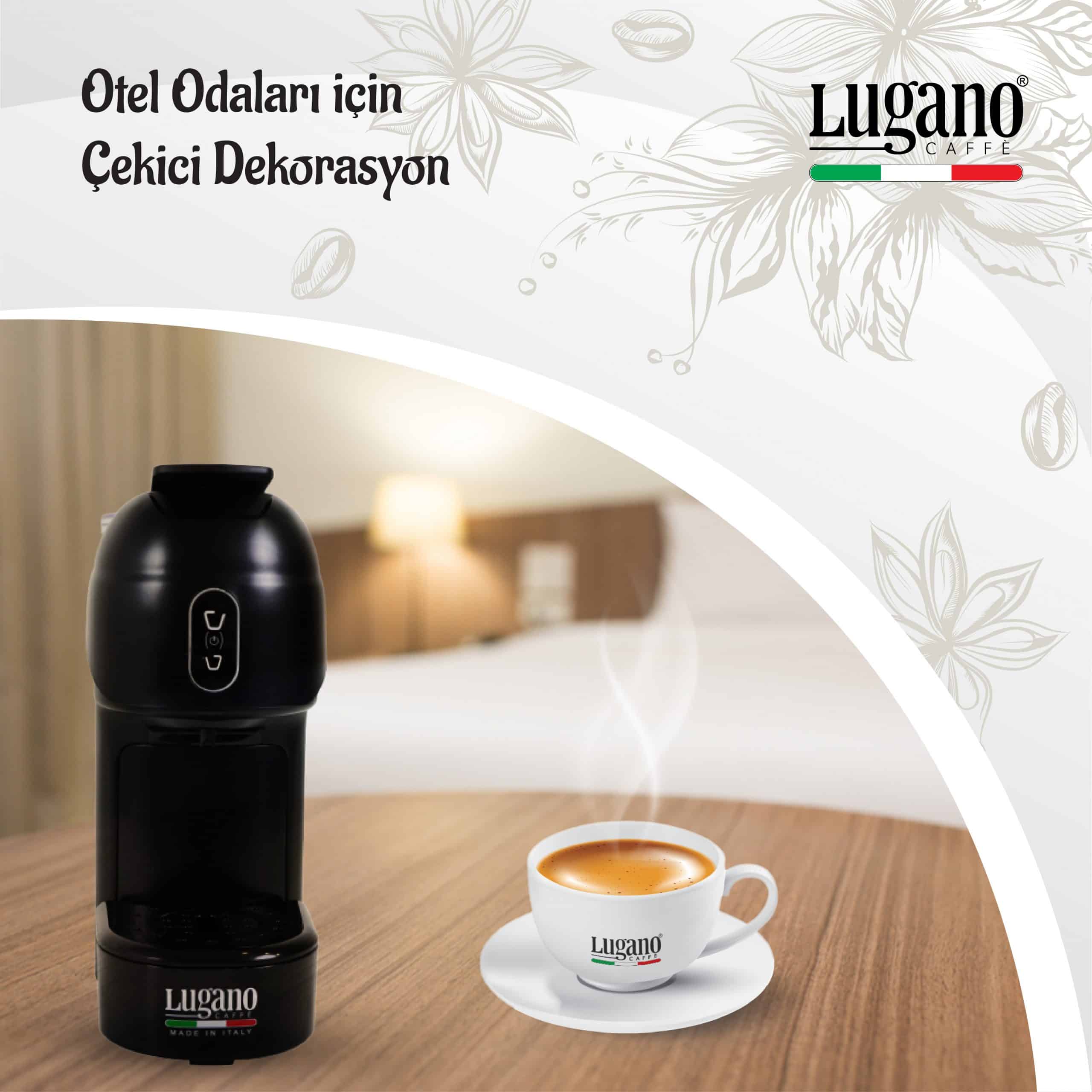 Lugano Mini Elit Espresso Makinesi