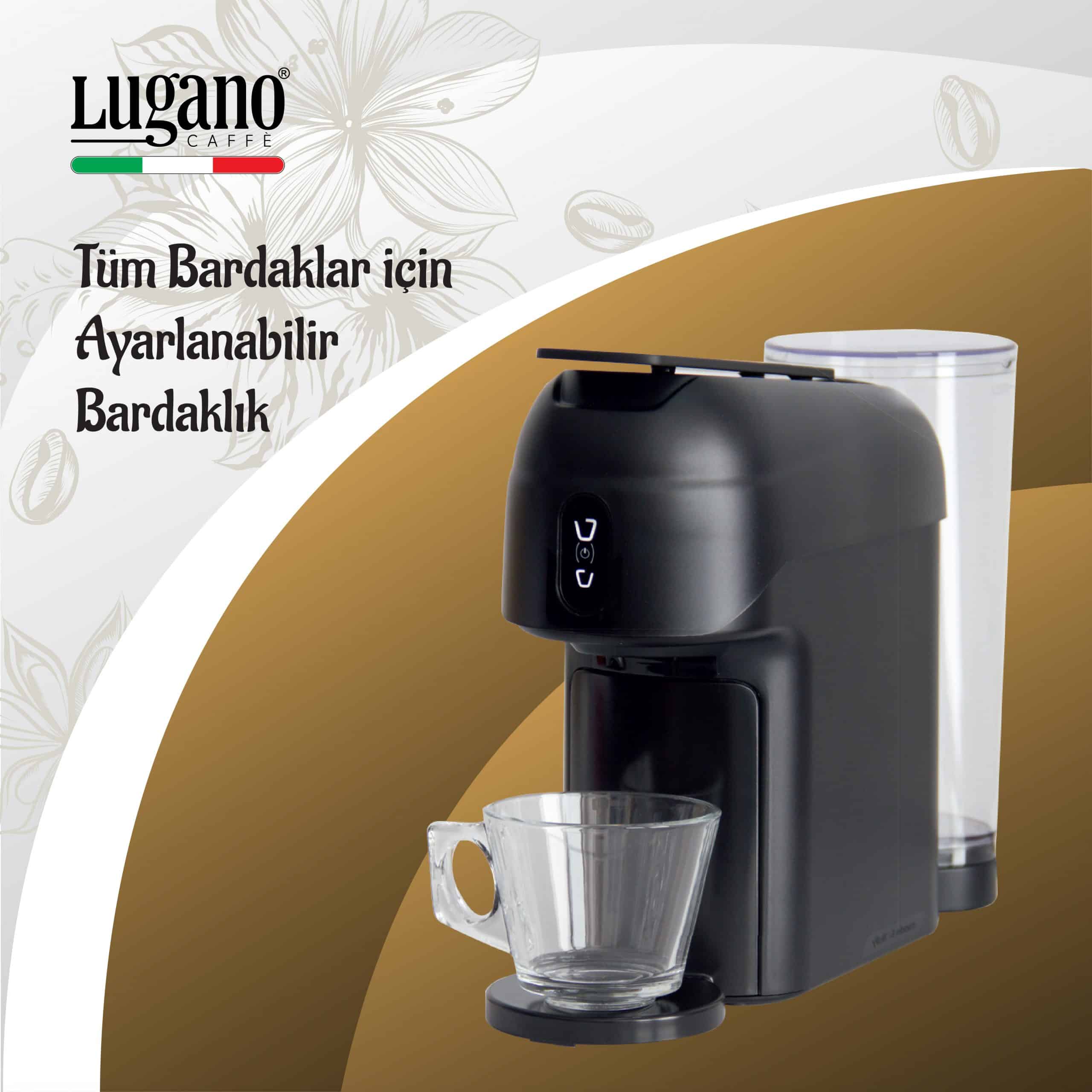 Lugano Mini Elit Espresso Makinesi