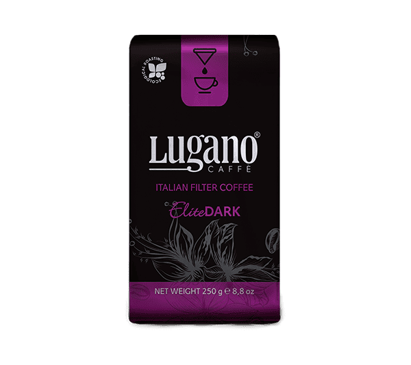 Lugano Caffé - Elit Dark Filtre Kahve 250 Gr