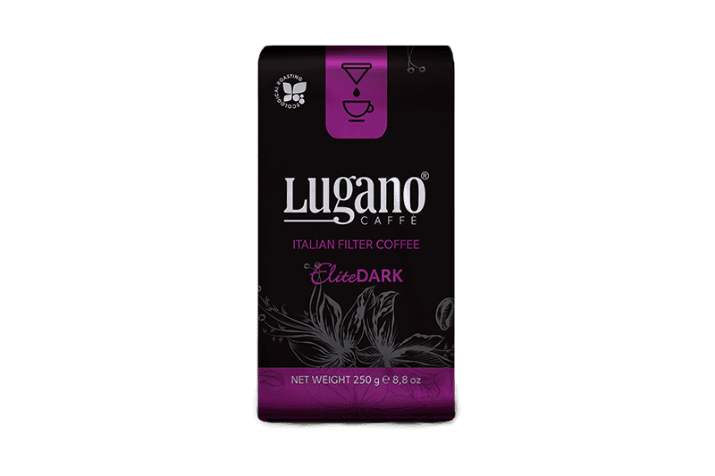 Lugano Caffé - Elit Dark Filtre Kahve 250 Gr Lugano Caffé - Elit Dark Filtre Kahve 250 Gr