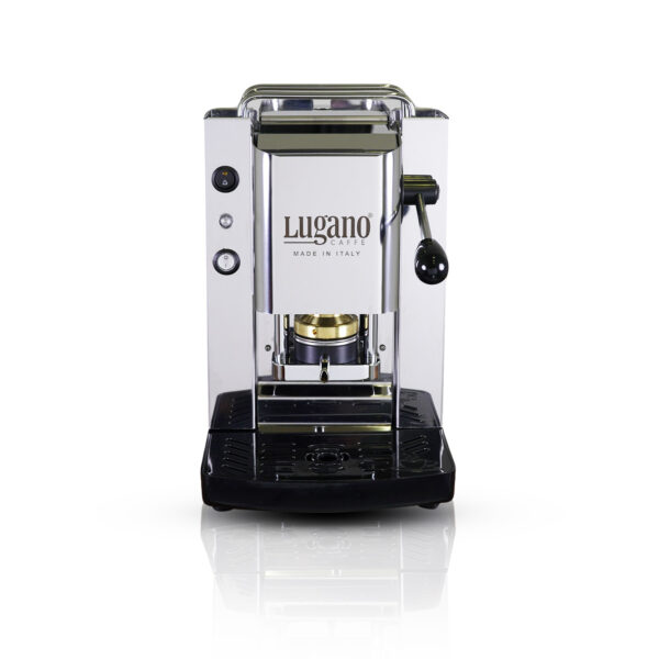 Lugano Slot Inox Espresso Makinesi ön