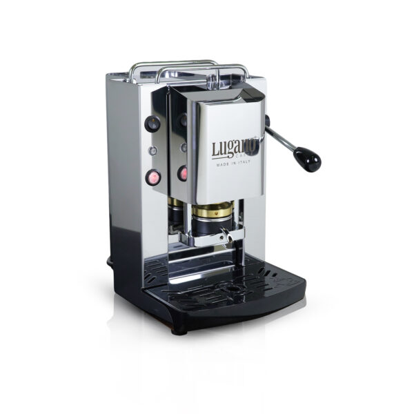 Lugano Slot Inox Espresso Makinesi ön